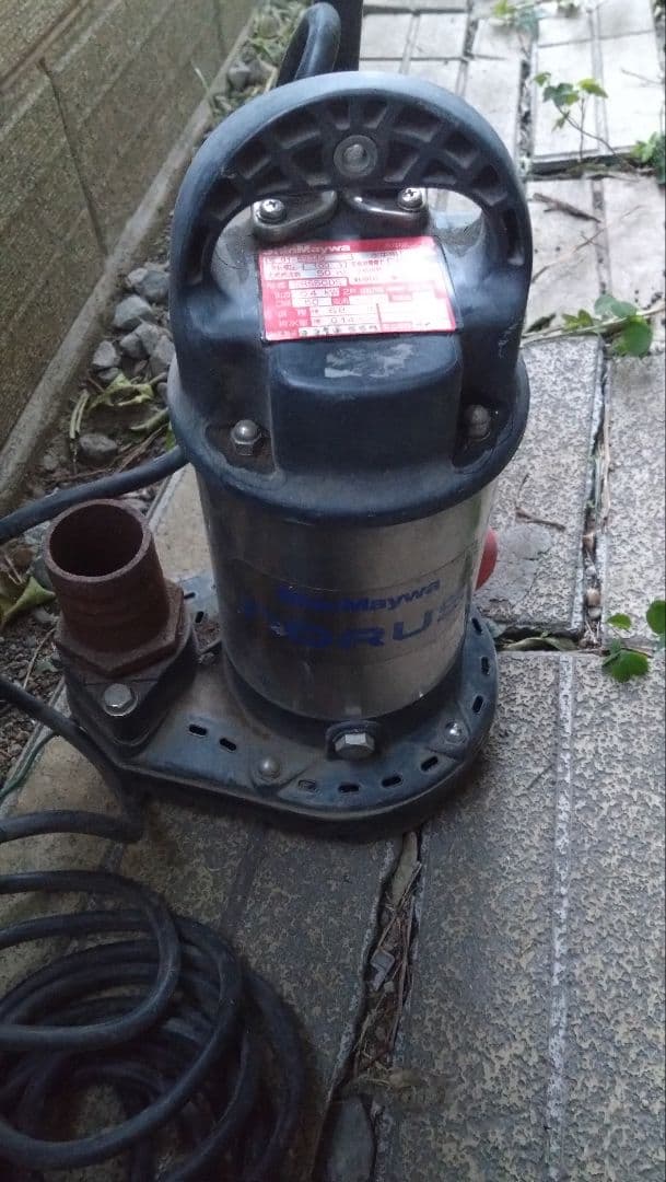 ShinMaywa CRS50DS 水中ポンプ 0.4kW　100V