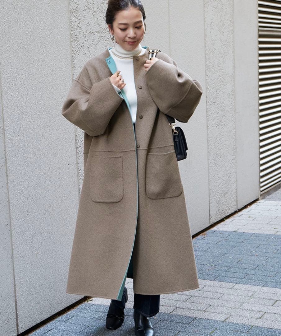 B.C STOCK S120ブレンドリバーシブルコート