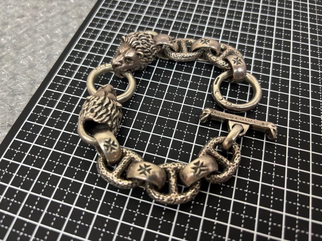 ガボール ? ライオン ブレスレット シルバー925