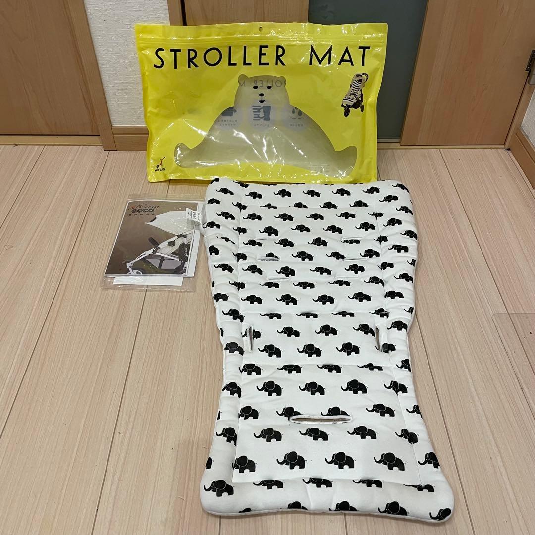 付属品多数 AirBuggy エアバギー ココブレーキ レッド ベビーカー