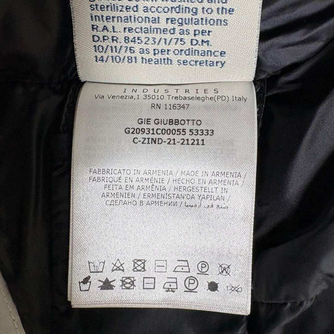 【極美品】モンクレール　ジエ　GIE ロングダウンジャケットブラック 00