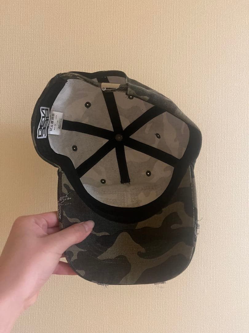 正規品 BEEDEN STUDS DAMAGE CAP キャップ