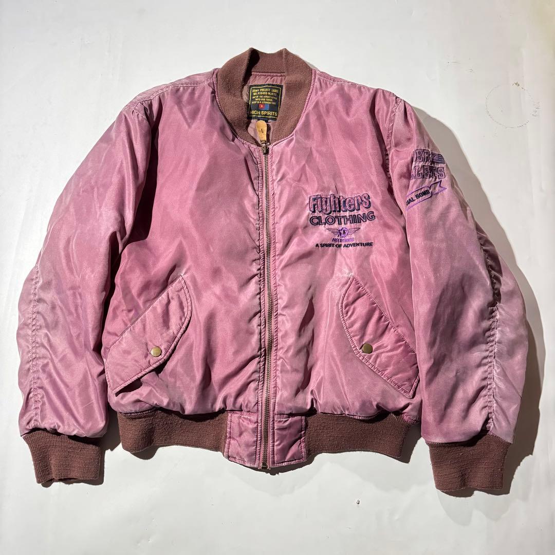 オ*マ様 90s MA-1 flight bomber military jac
