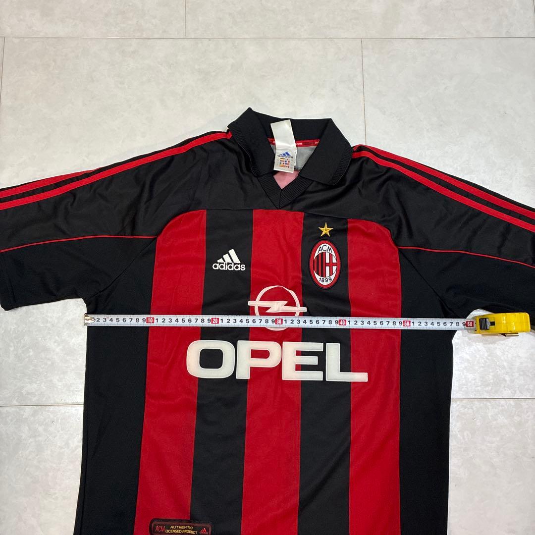 ACミラン adidas シャツ 赤黒（未使用）最終値下げ