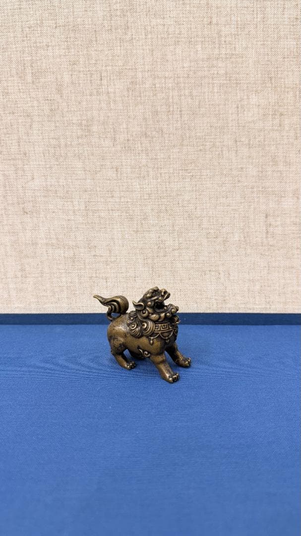 縁起物 麒麟像 銅製 香炉・置物｜古美術調｜開運・財運｜床の間飾り