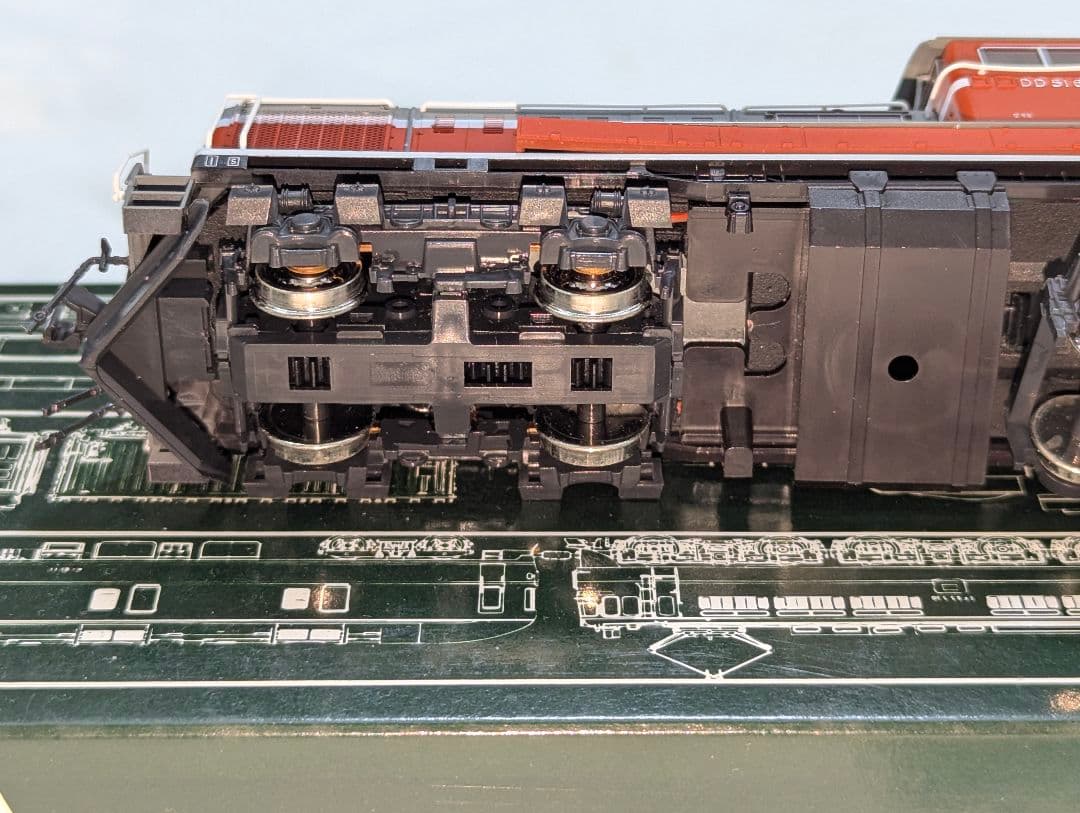 KATO　DD51　暖地形　【1-702】　HOゲージ　１６番ゲージ