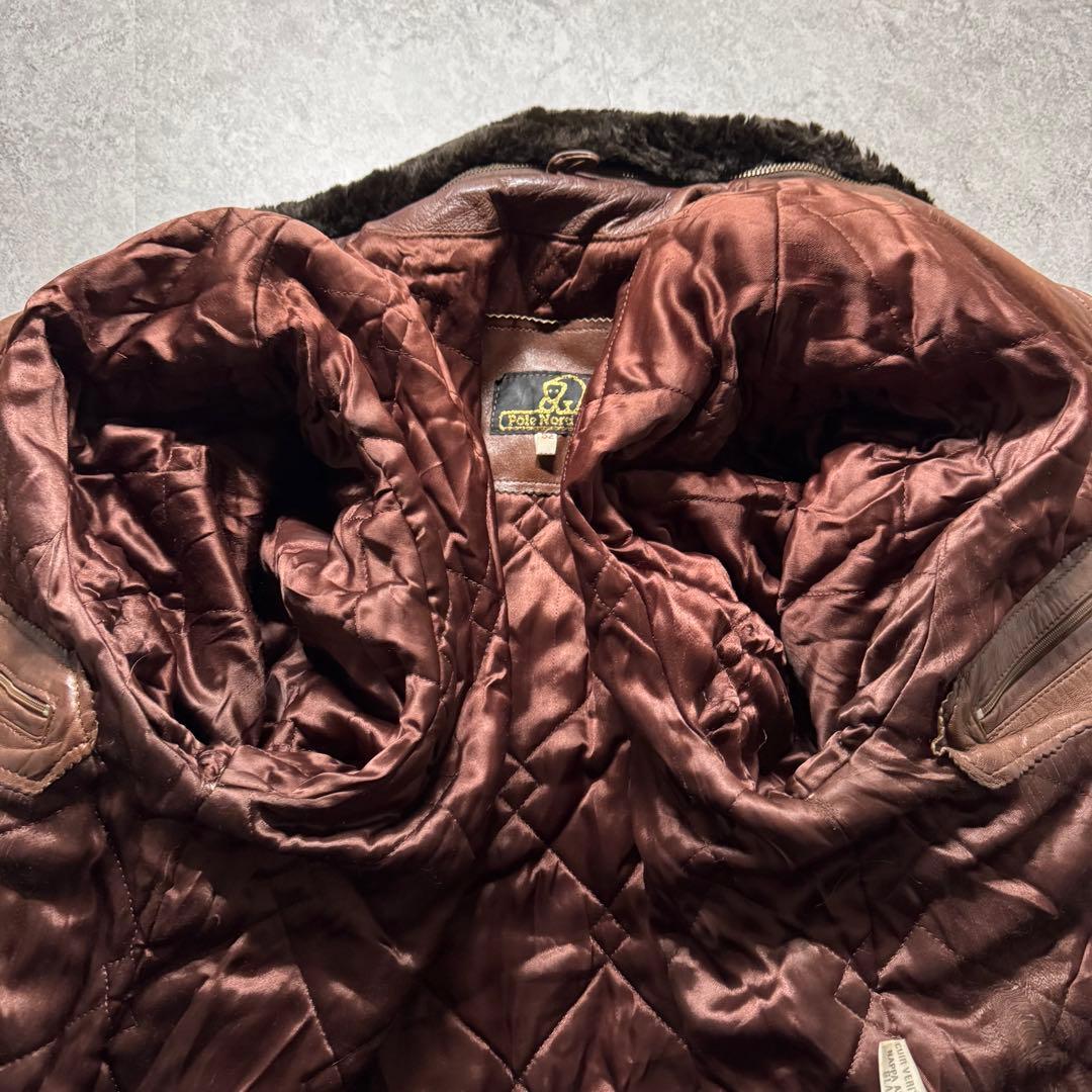 ジャケット・アウター 90s type G-1 A-2 lamb leather flight jkt