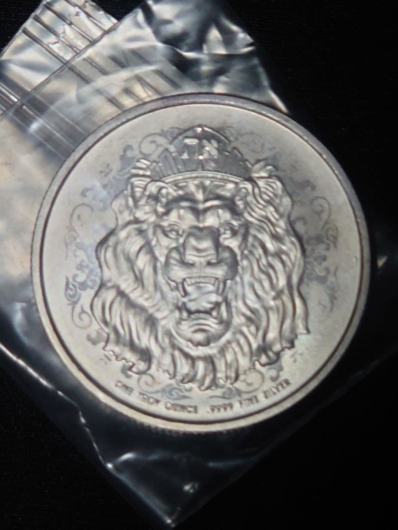 2022年 ニウエ ユダのライオン 1オンス銀貨