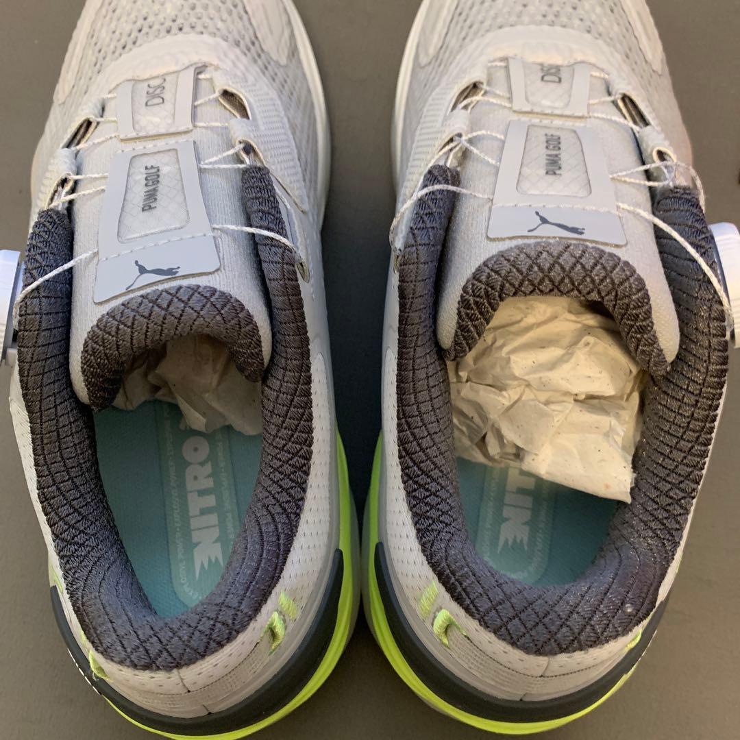 PUMA GOLF ☆プーマニトロ ゴルフシューズ ☆グレー/イエロー