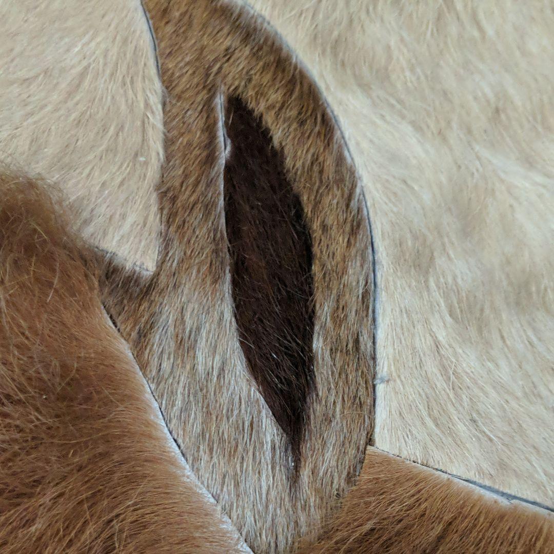 タペストリー　アメリカ　天然毛（馬毛）