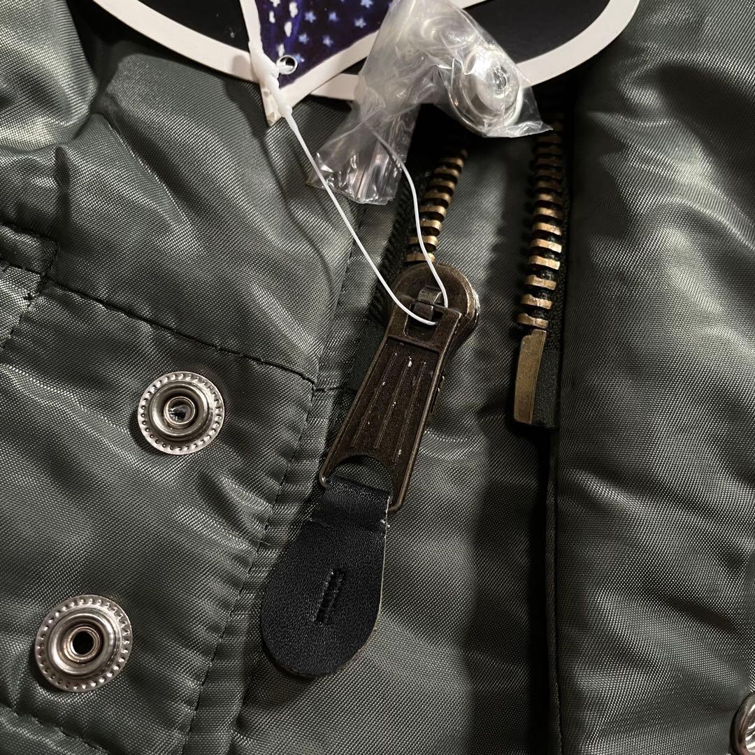 未使用 タグ付き ロスコ フライトジャケット N-2B