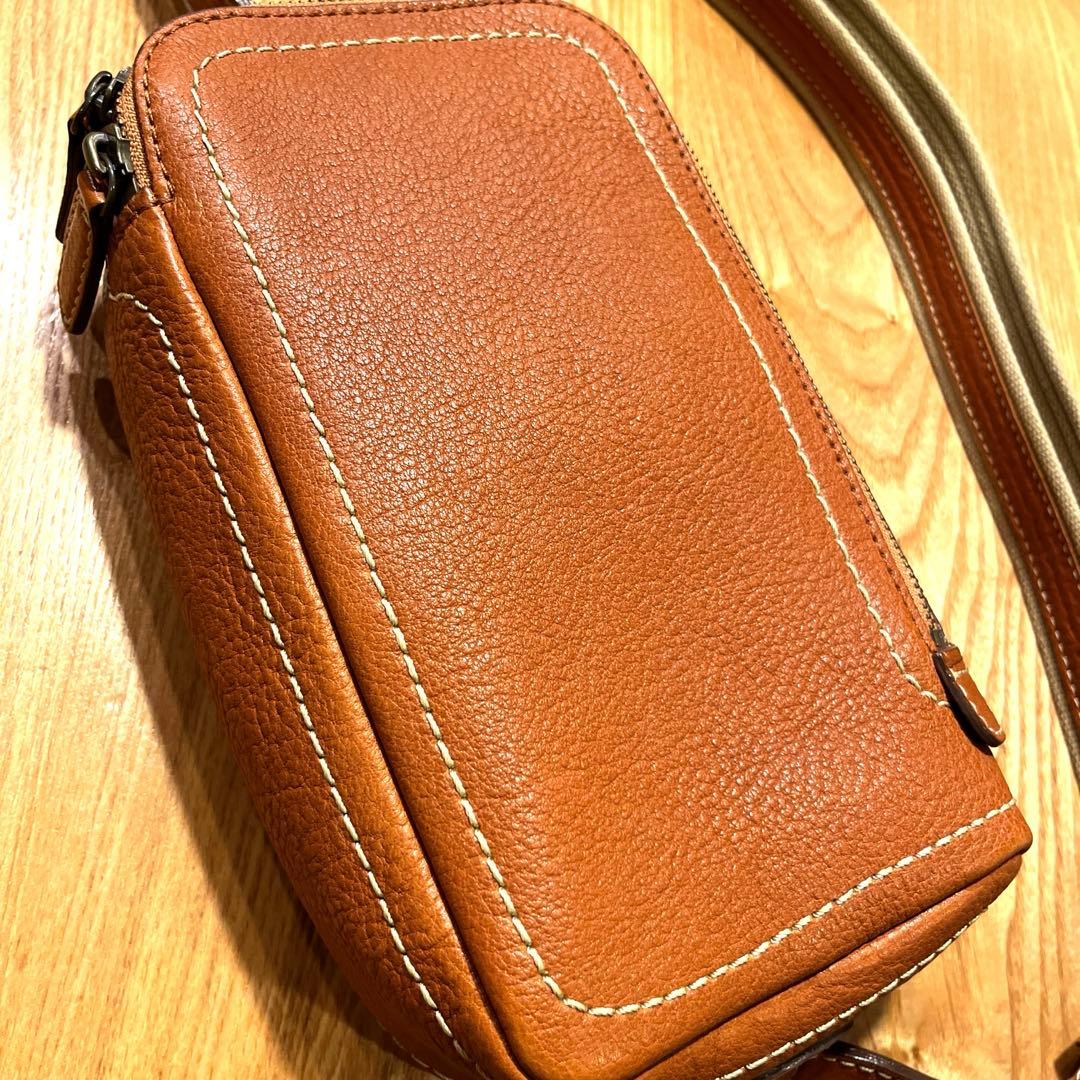 【新品未使用】入手困難 土屋鞄 トーンオイルヌメ ボディポシェット