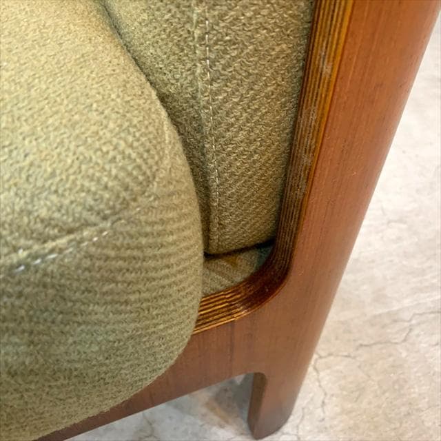 天童木工のHacoヴィンテージチークイージーチェア①