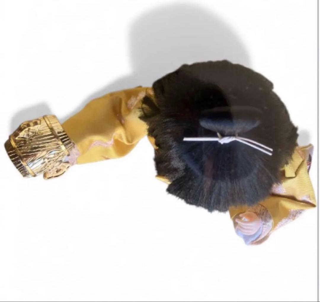 五月人形 夢わらべ 嘉房作 陶器製 ガラスケース付 人形高さ約33cm