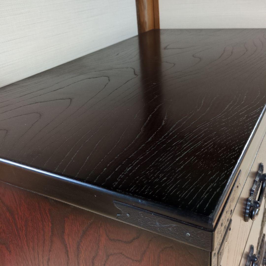 民芸たんす 134㌢高 アンティーク家具 和箪笥