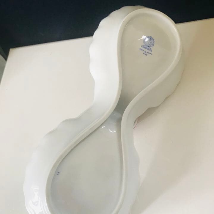 ヘレンド      ミルフルール　ダブルディッシュ　陶花付