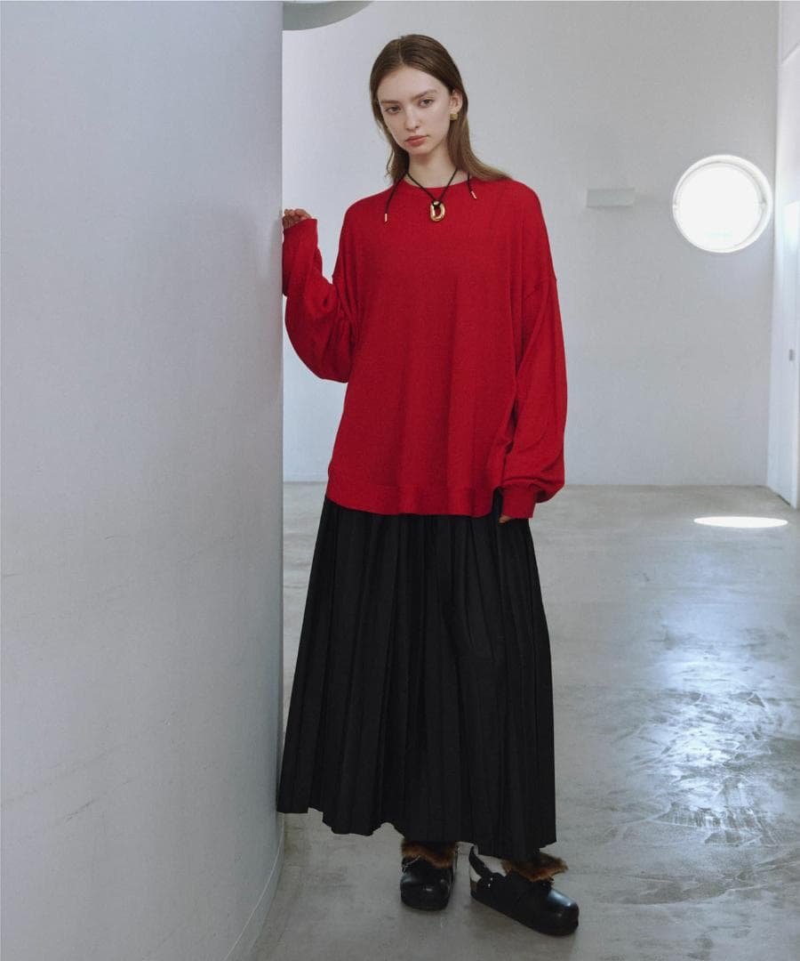 25AW　エンフォルド　サークルプルオーバー 38 ニット