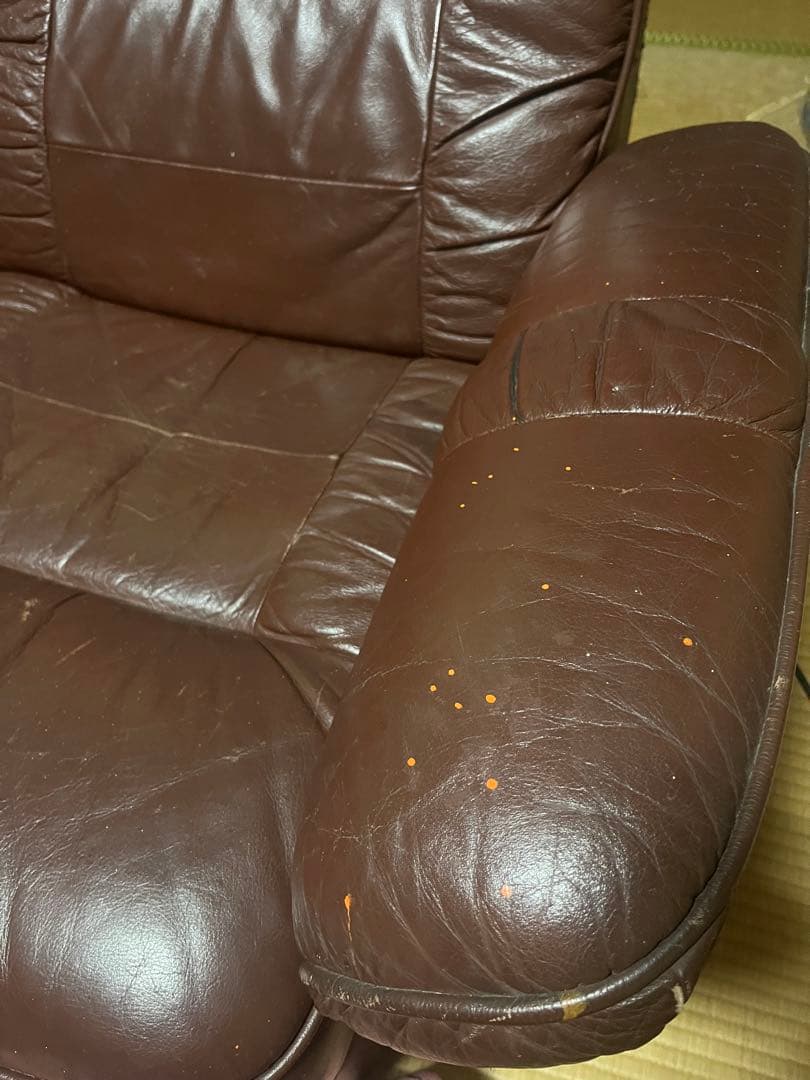 アメリカンヴィンテージソファ大型4人掛け