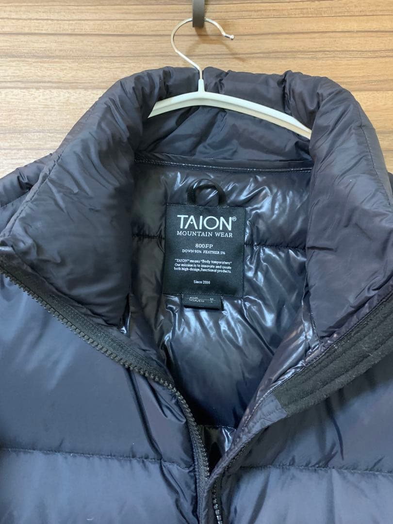 別注　TAION×fredy emue ボリュームダウンコート　黒　ブラック