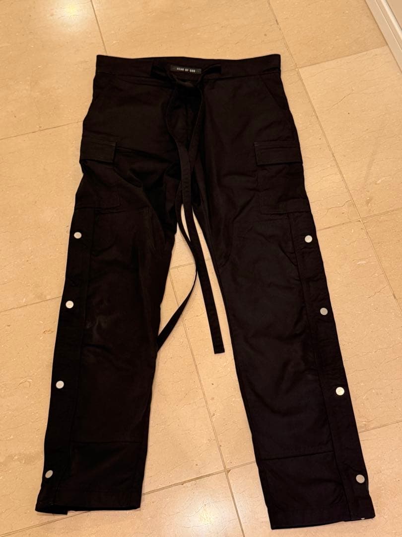 FEAR OF GOD 6th カーゴパンツ スナップボタン S