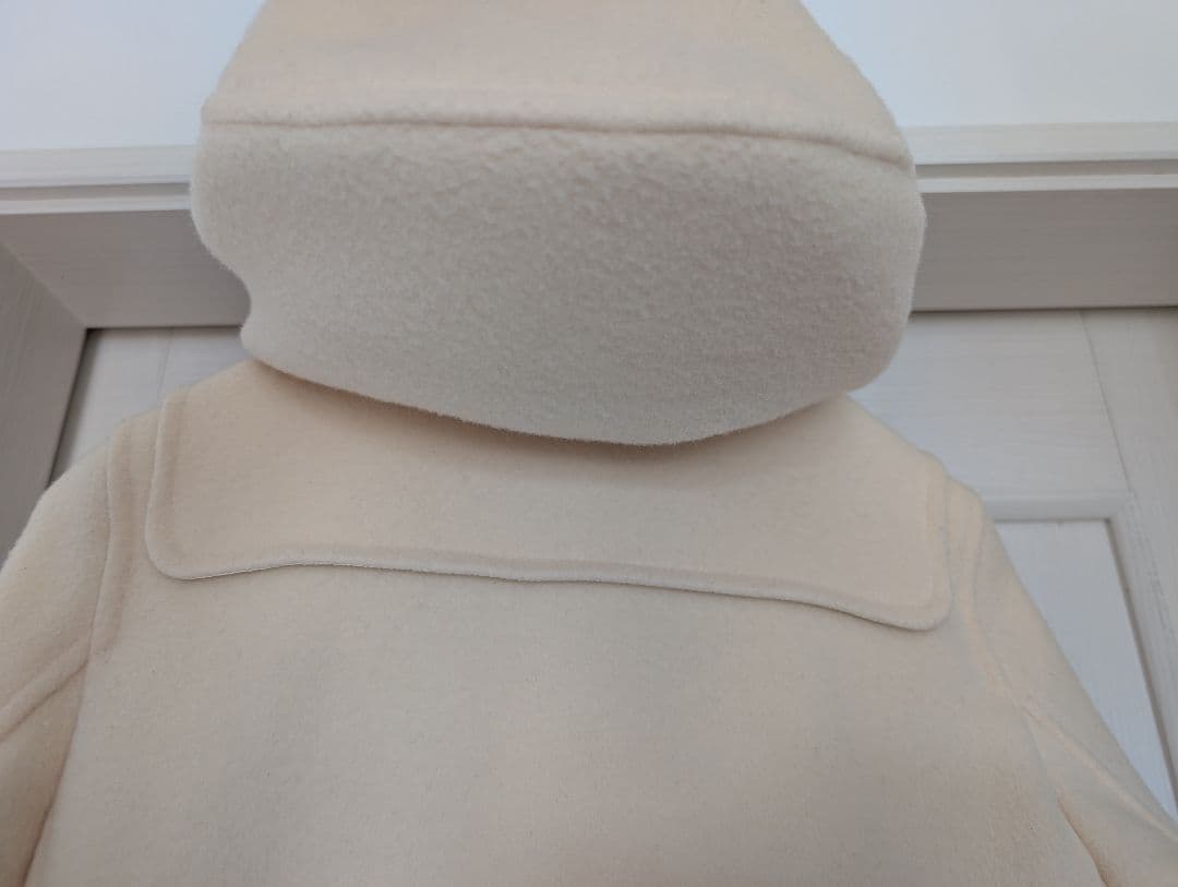 【美品です！】ユナイテッドアローズ★ロング ダッフルコート★38 オフホワイト