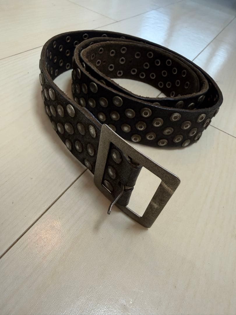 最初期　Martin Margiela スタッズ　レザーベルト