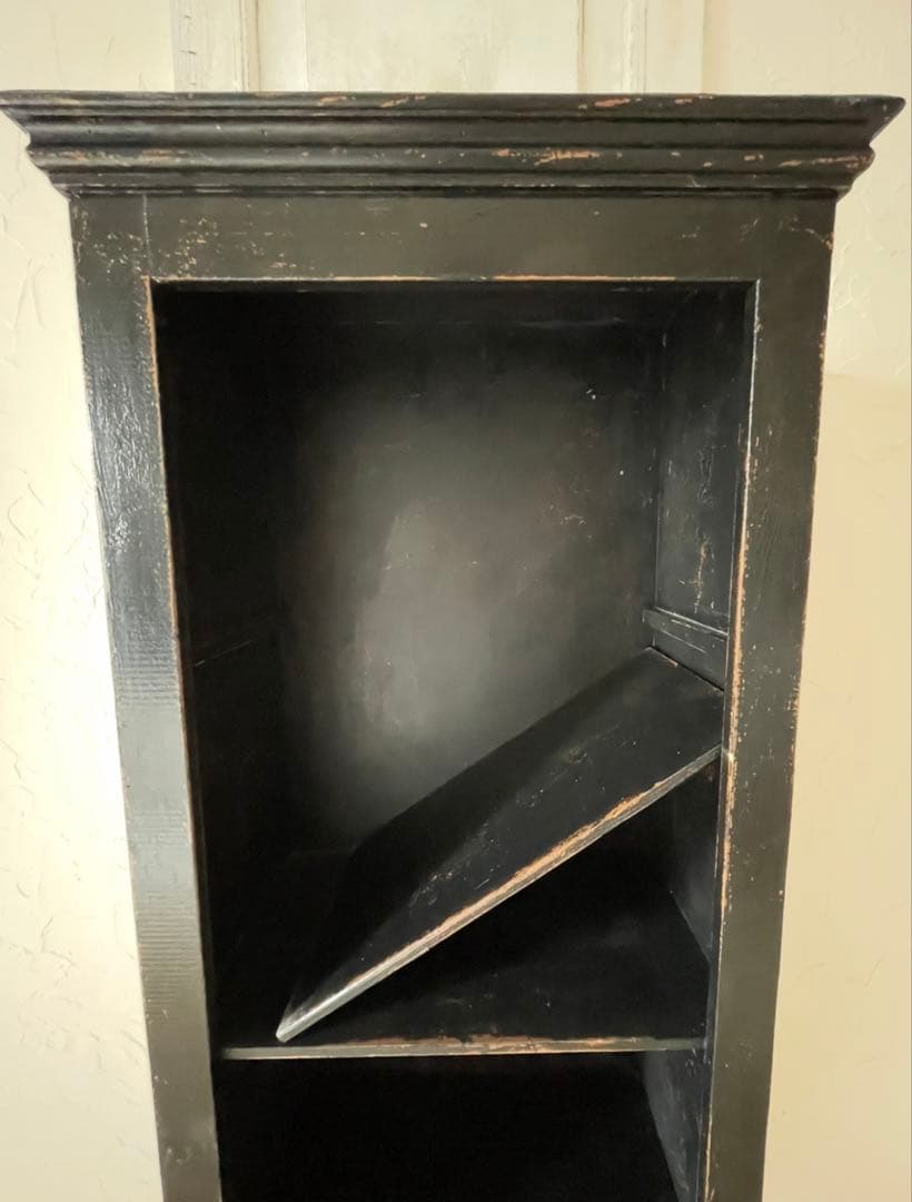 【新春SALE】シェルフ　アンティーク風　シャビー加工(送料込)