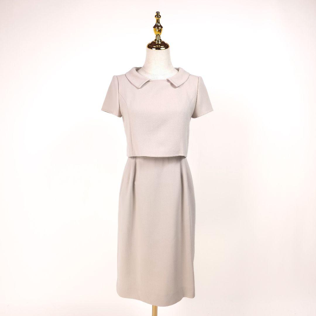 【極美品】フォクシー ミンク ファー 2WAY ワンピース ピンク 38