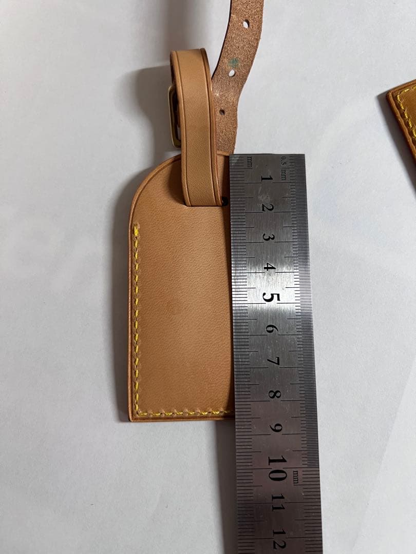 LOUIS VUITTON ネームタグ ネームタグ　ヌメ革　12点セット