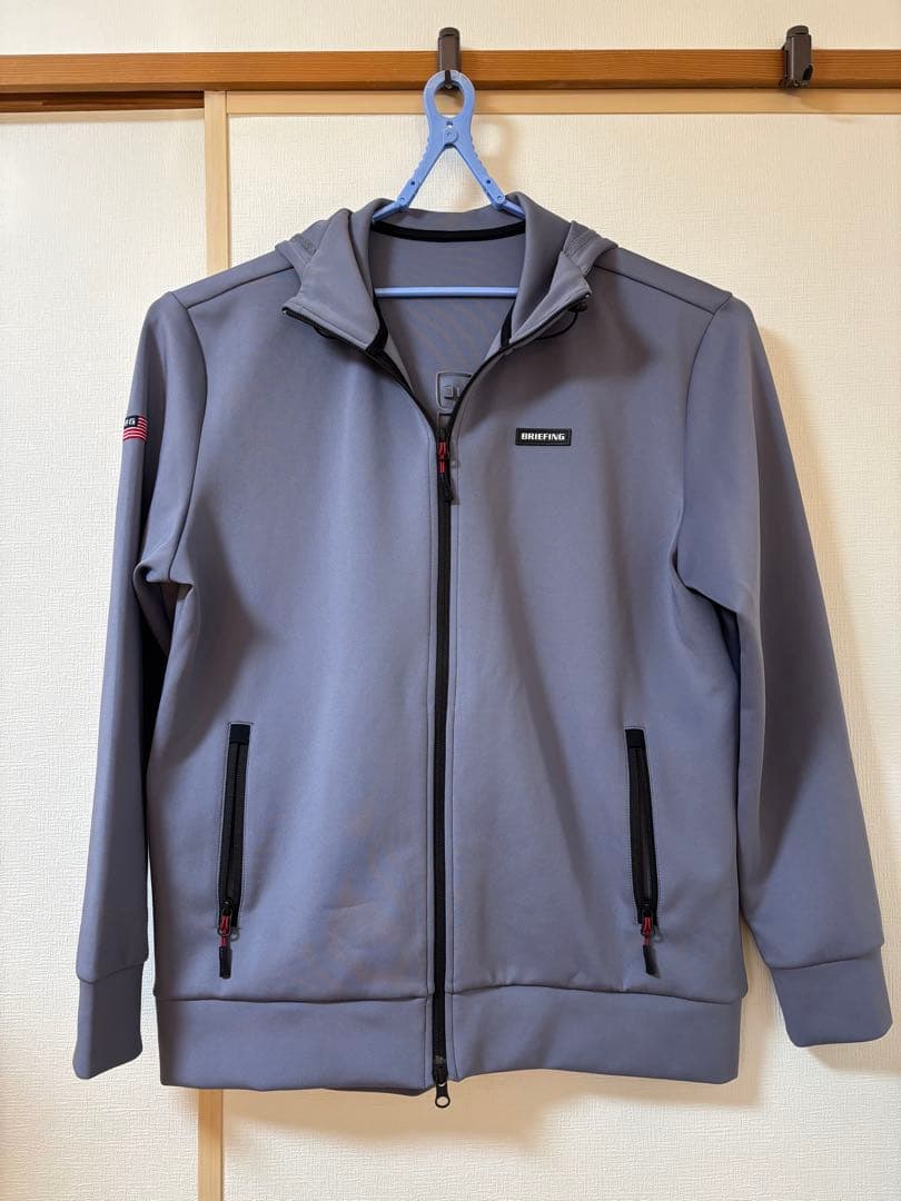 【美品】BRIEFING ブリーフィング　3Dロゴパーカー　メンズ