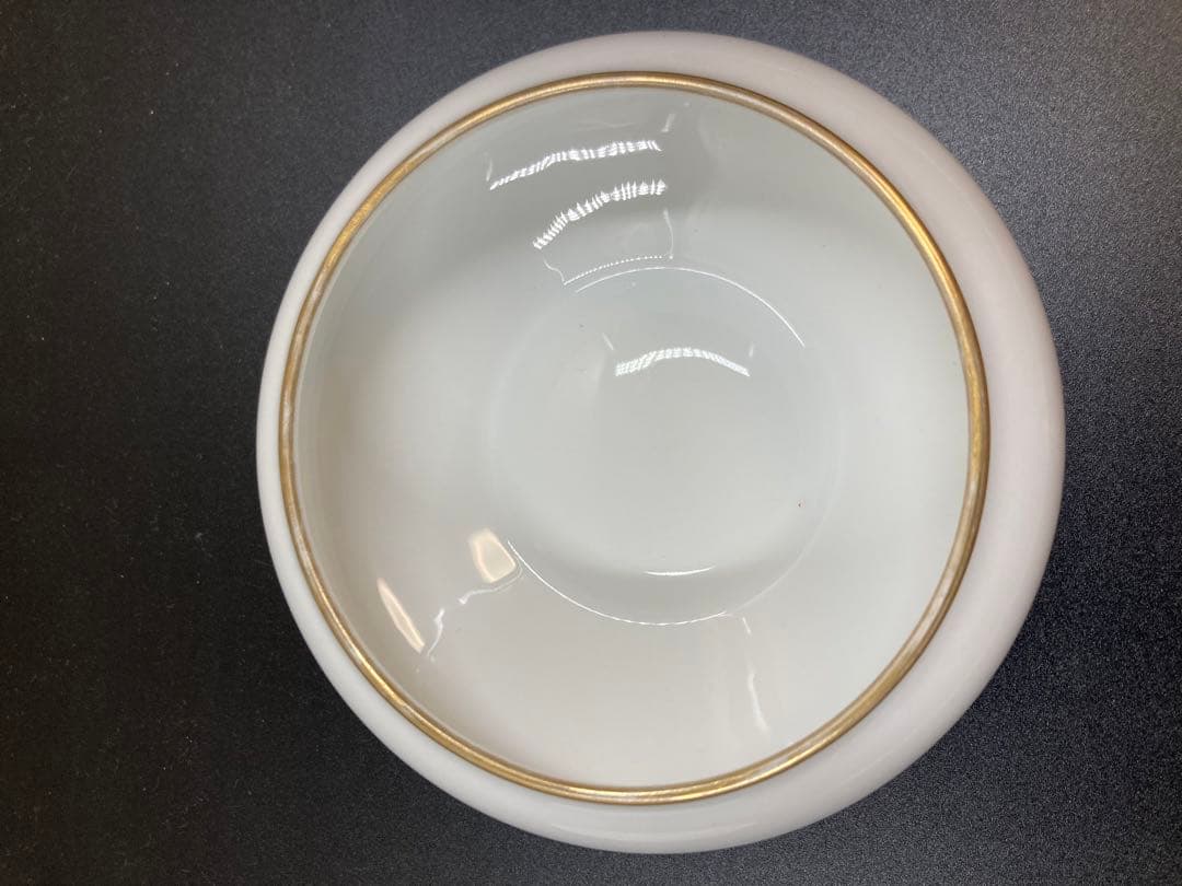 大倉陶園 金蝕ぶどう ボンボニエール　希少品　茶器　小物入れ　ボンボニエーレ