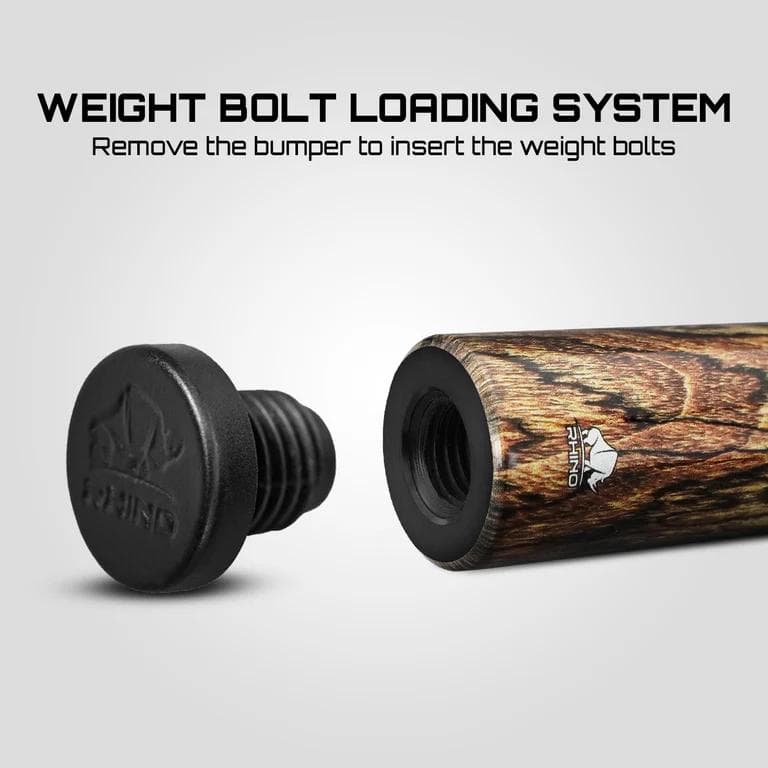 【新品】【Rhino】レトロ カーボン プールキュー ボコテ ラップレス