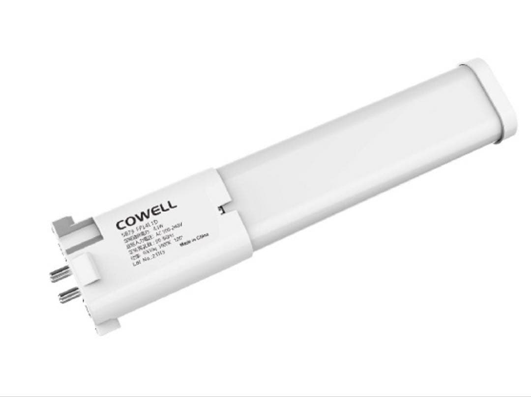 【4個セット】コーウェル コンパクト蛍光灯型FPL9W 電球色 FPL4L1D