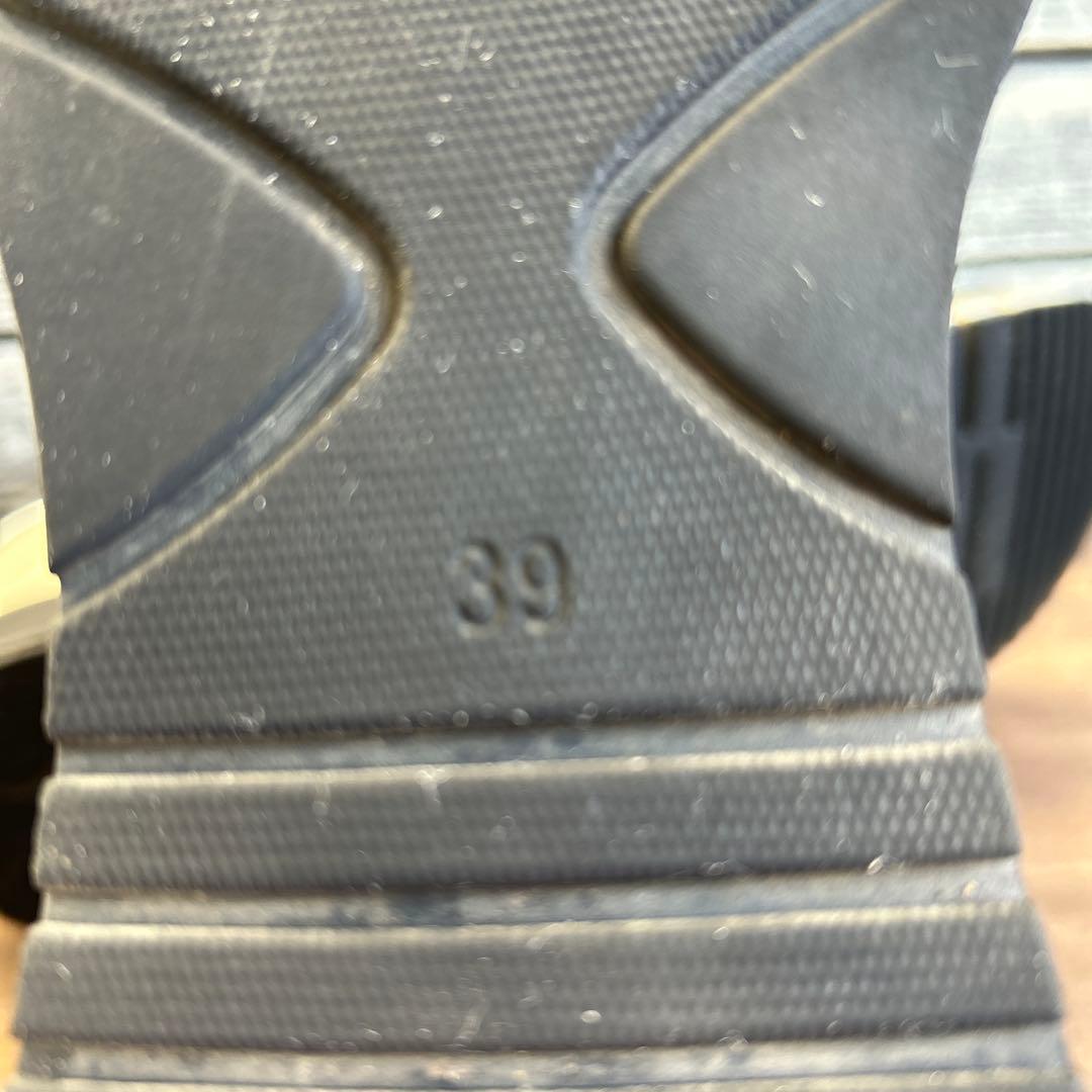 美品　HIMIKO Lite 卑弥呼 美脚ヒールアップ　24.5 ブラック ラメ