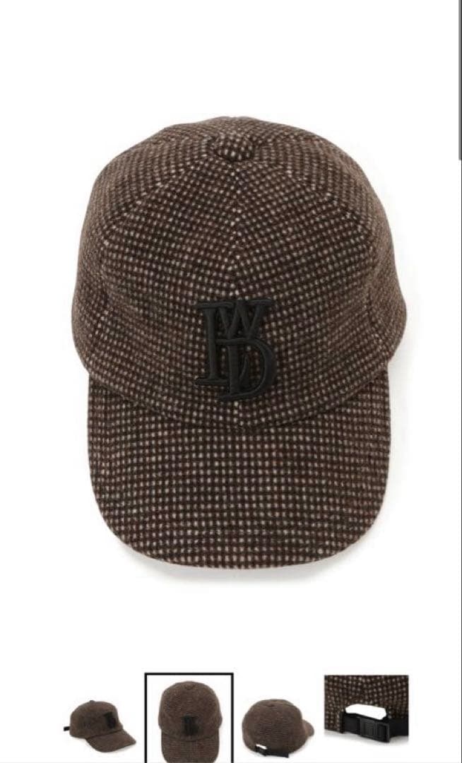 【はむ】2025 LUDLOW ラドロー　チェックキャップ