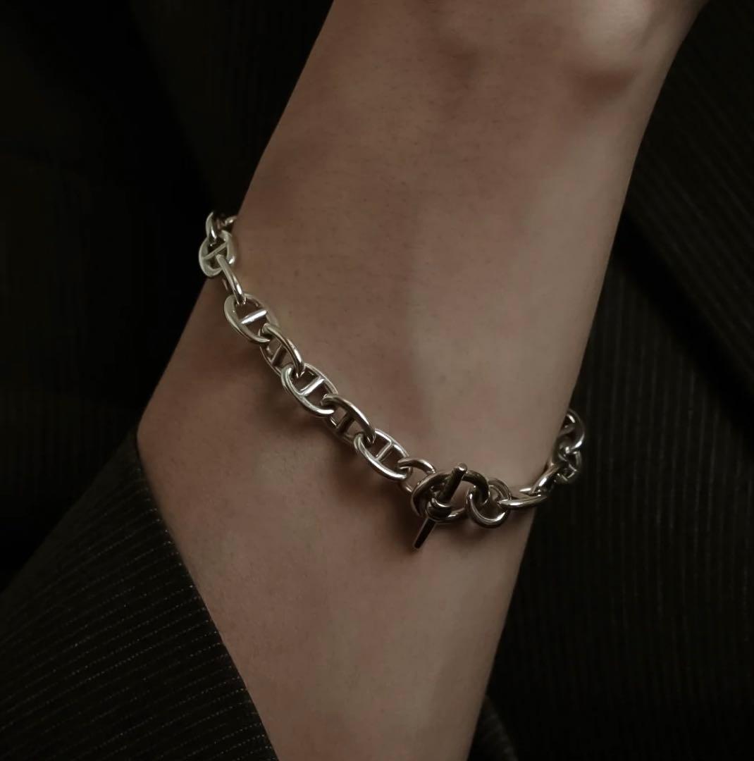 FLUGEL ANCHOR CHAIN BRACELET 【SILVER925】