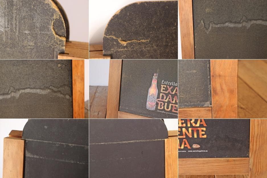 ヴィンテージ スタンド 立て看板 メニューボード エストレーリャ・ガリシア