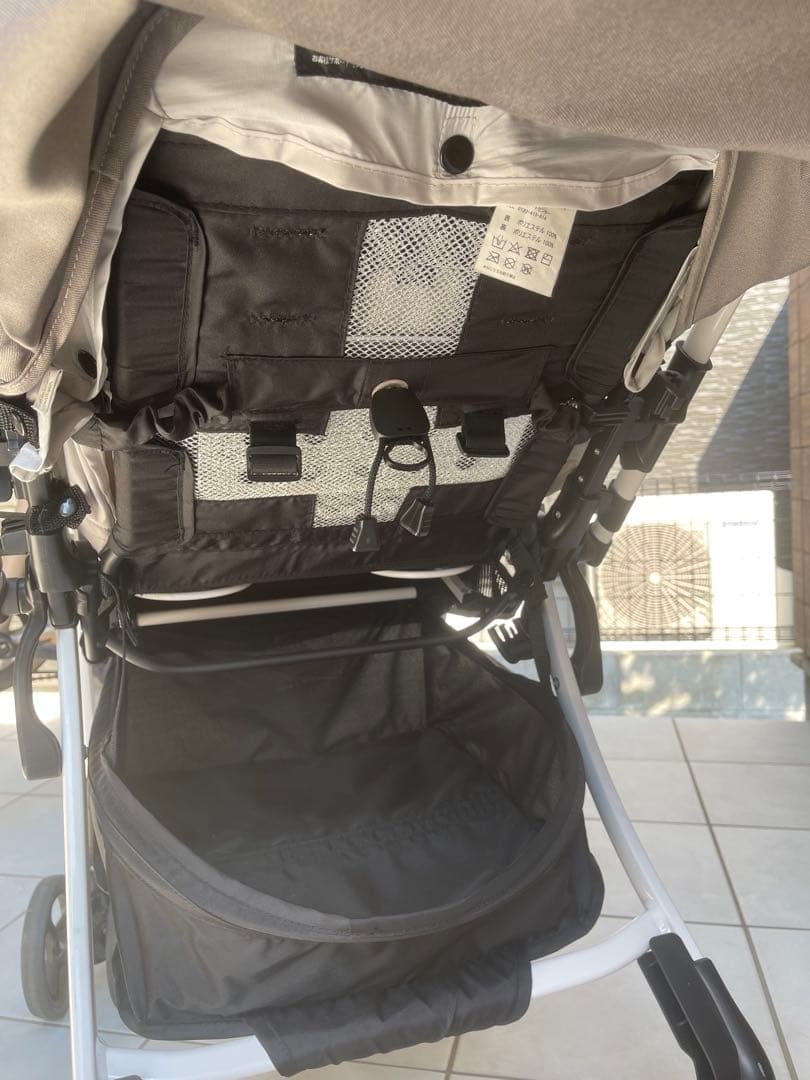 美品✨Aprica アップリカ ラクーナクッションフリー グレー