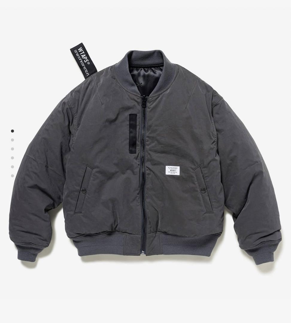 WTAPS ブラック ボンバージャケッ　サイズ03
