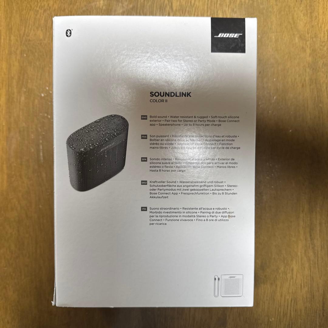 【新品】Bose SoundLink Color II SOFT BLACK
