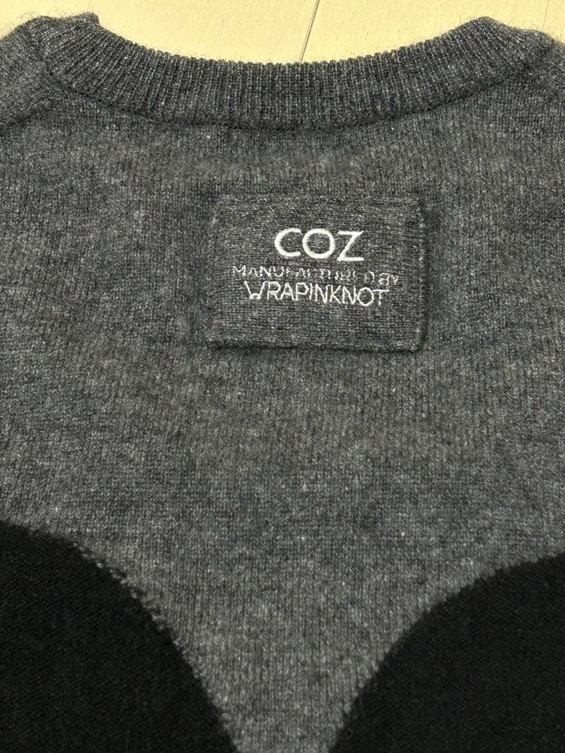 ラッピンノット　WRAPINKNOT × COZ ハートニット