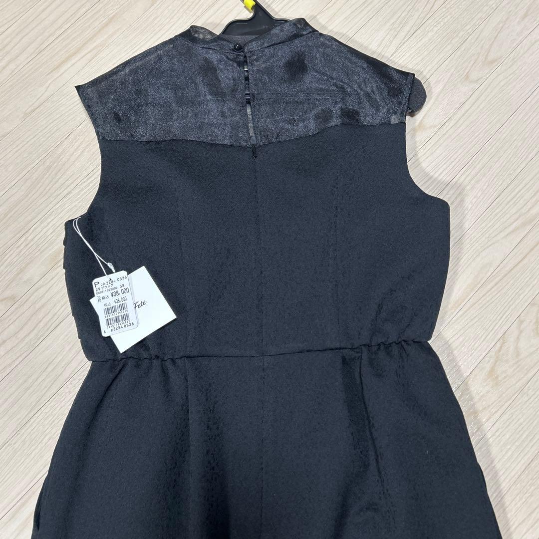 【定価38,000円】Rire Fete　ドレスオールインワン　ブラック　M