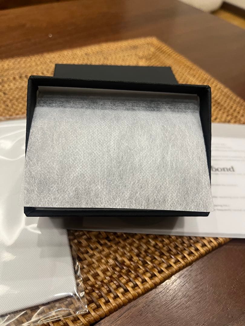 lemacew　新品未使用Maison Sbond ブラック 三つ折り財布