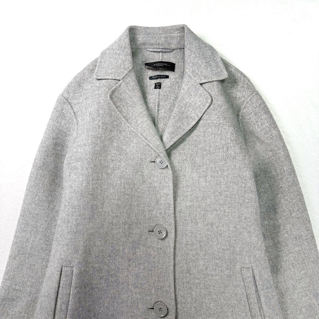 【美品】 WEEKEND MaxMara クチートアマーノ ダブルフェイスコート
