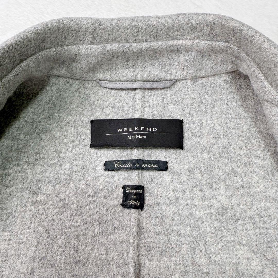 【美品】 WEEKEND MaxMara クチートアマーノ ダブルフェイスコート