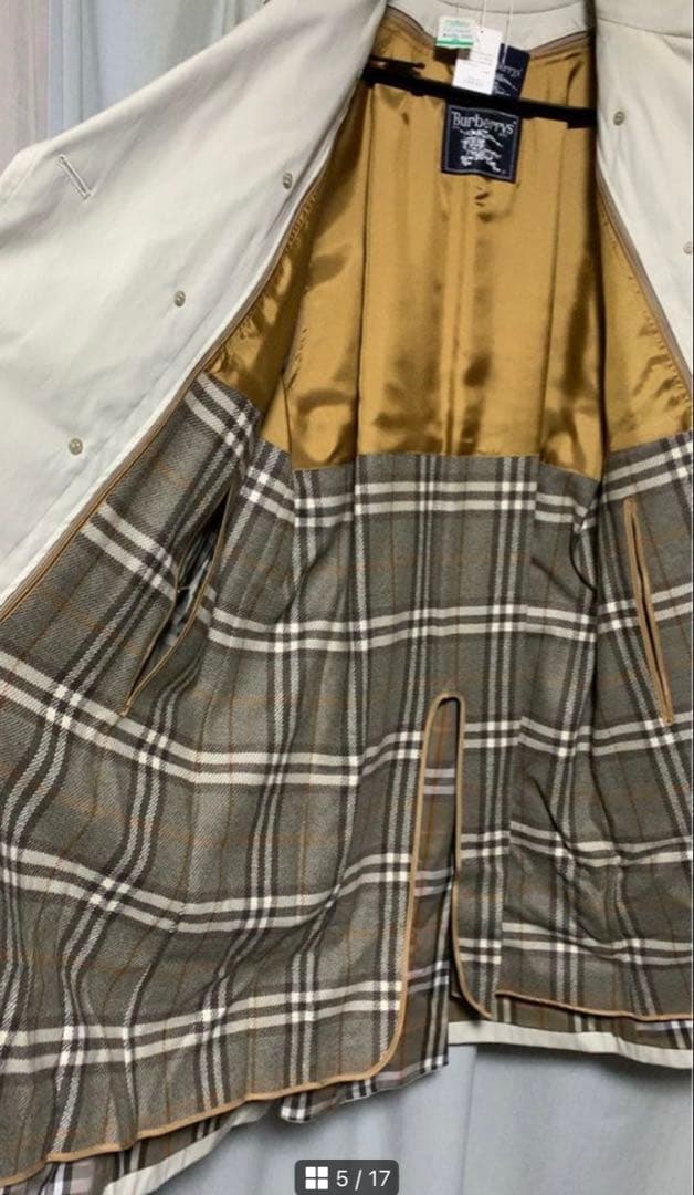 M*m様 【オークション】百貨店購入　バーバリーBURBERRYトレンチコート