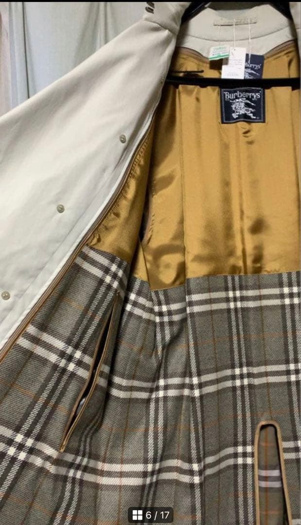 M*m様 【オークション】百貨店購入　バーバリーBURBERRYトレンチコート