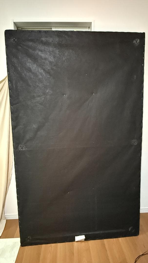 モダンデコ　セミダブルベッド　脚付きマットレスベッド　ボンネルコイル