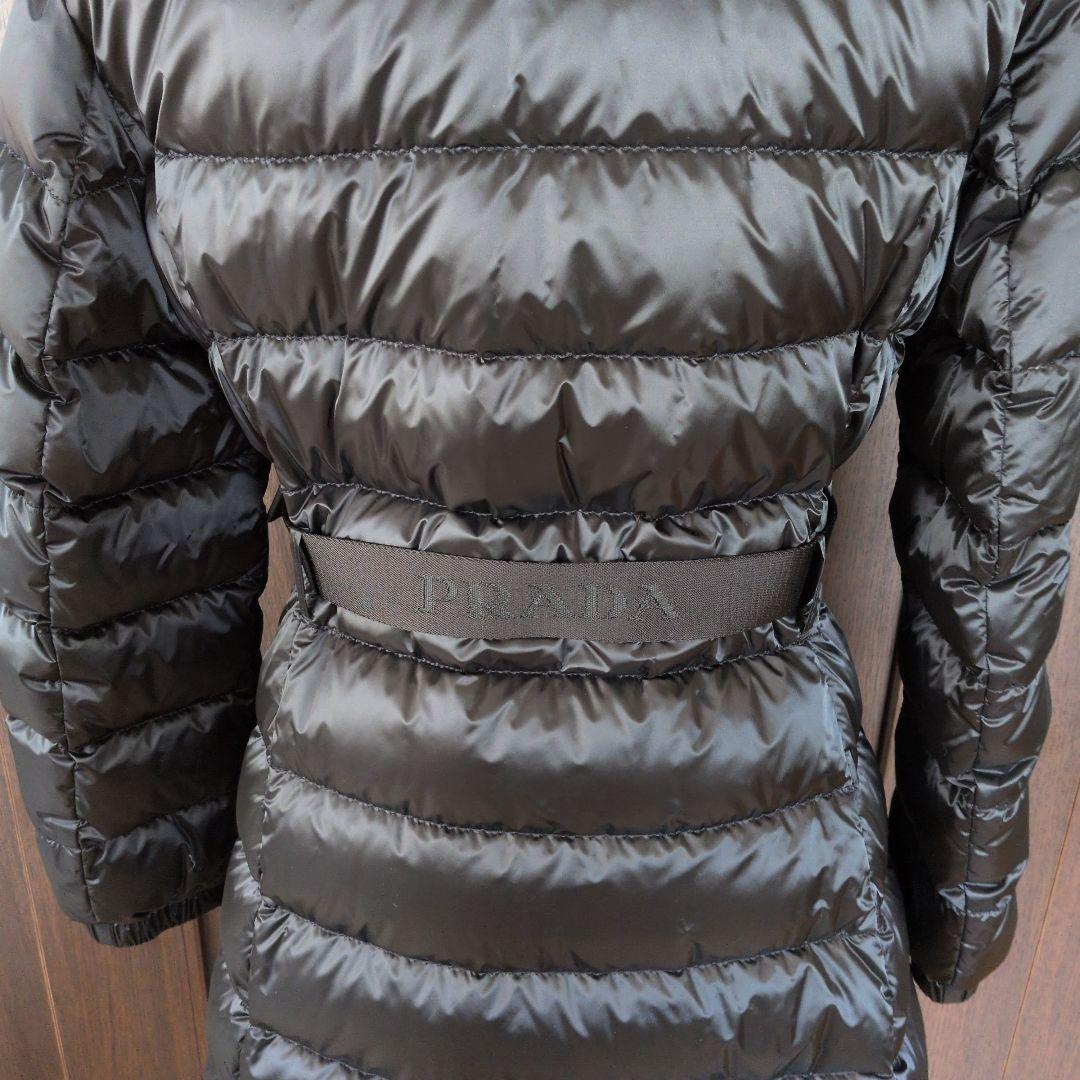 PRADA ブラック ロングコート