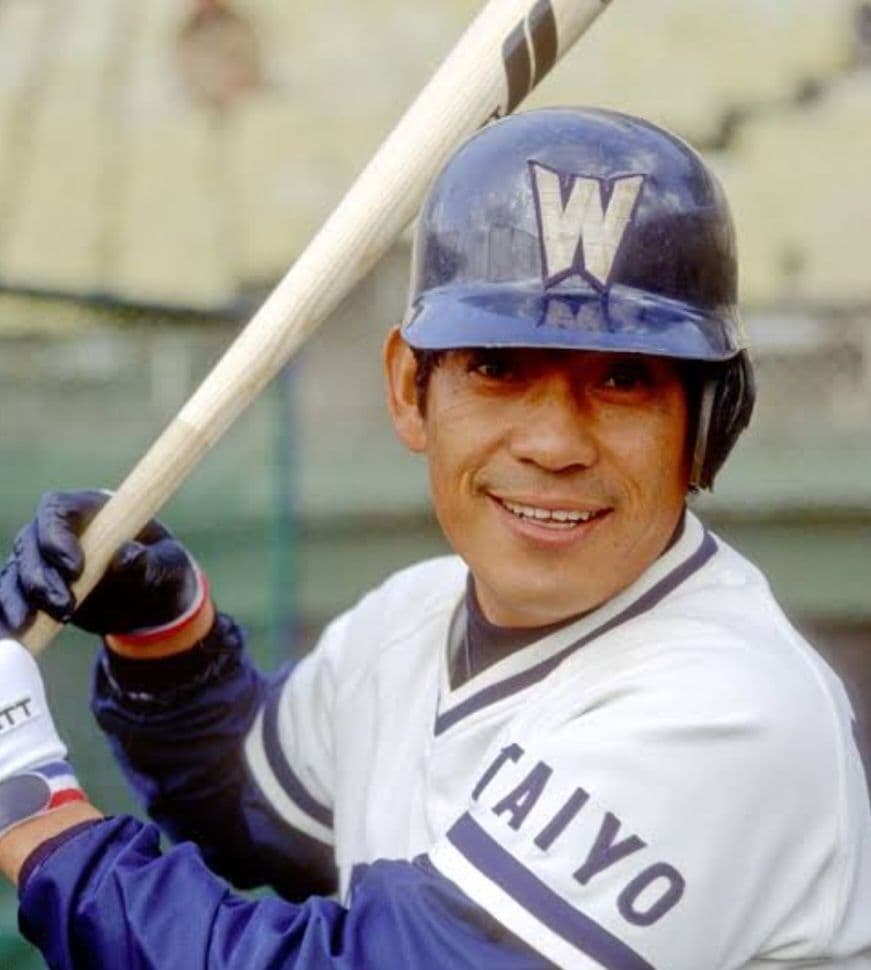 ダイナゼット社製硬式グローブ 大洋ホエールズ基満男選手刺繍入りグローブ